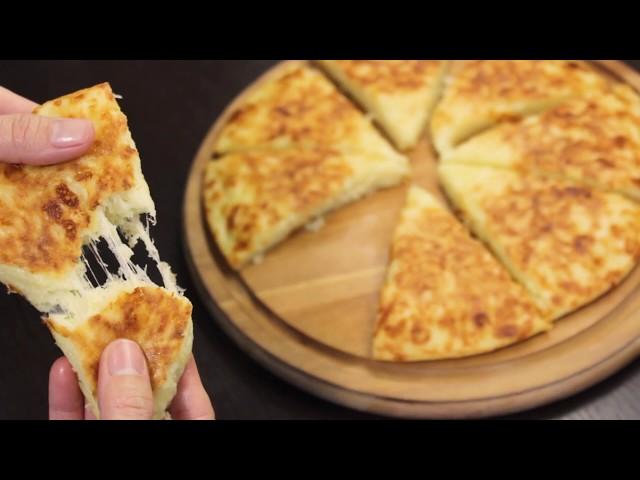 KHACHAPURI In a Frying Pan, the easiest recipe. How to cook khachapuri without kneading dough.