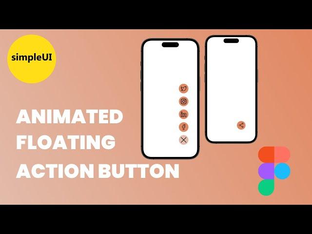 Create an Explosive Action Menu with Smart Animate in Figma