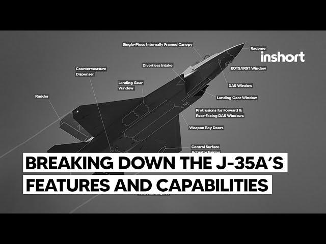 Breaking Down the J-35A’s Stealth Features &  Combat Capabilities | InShort