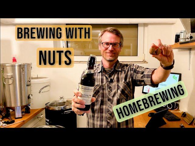 How to brew beer with nuts - brewing guide