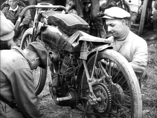 Vintage Harley Flat track racing