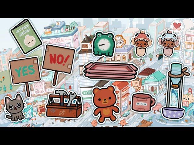 Where to find Rare aesthetic items in Toca Life World  