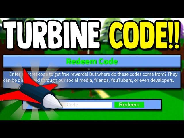 FREE RED TURBINE CODE!! (2024) | Build a Boat for Treasure ROBLOX