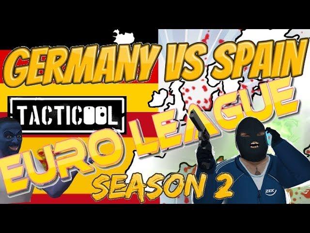 Tacticool Euro League: Germany Vs Spain! HD!