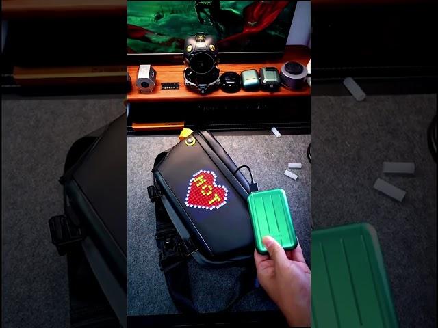 Sling Bag with LED Display #unboxing #bag