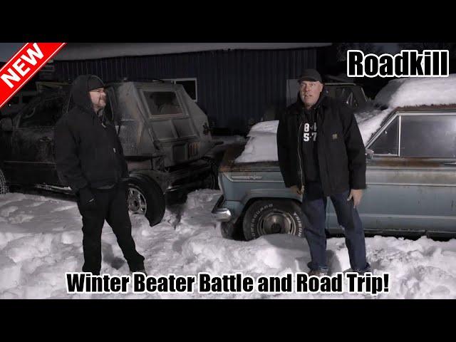 Winter Beater Battle and Road Trip! - Roadkill S11E02 - Reality Car TV Show