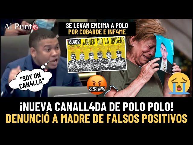 “Canalla y cobarde”: EXPL0TAN nuevamente contra Polo Polo por denunciar a madre de falso positivo