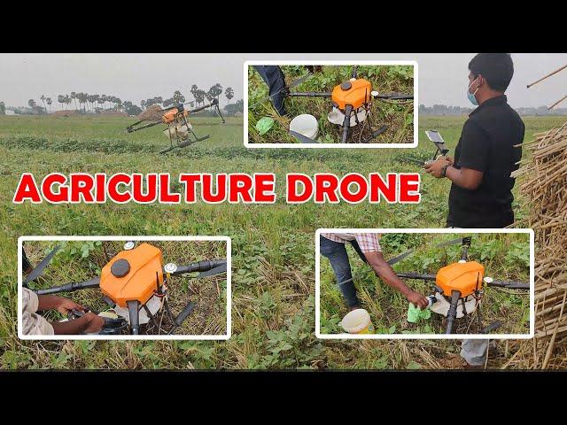 10L Agriculture drone Spraying | Aero Drone Technologies | fully Autonomous Drone spryer