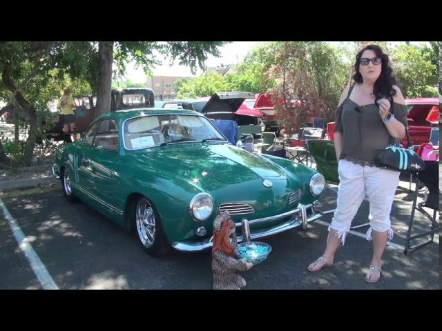1964 Karmann Ghia from the Women With Wheels Car Show