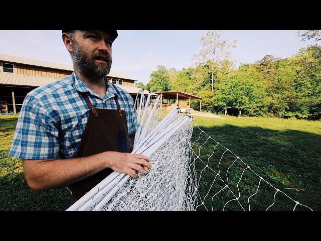 How to Set Up A Poultry Net with Justin Rhodes