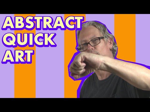 Abstract Painting - Acrylic abstract painting techniques Andy Morris