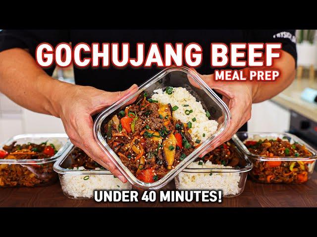 Say Goodbye To Boring Meal Prep And Make This Instead l Gochujang Beef Bulgogi Meal Prep