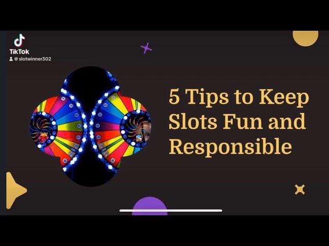 **Slay the Slot Beast without Sacrificing Fun: Top 5 Tips for Responsible Spins!**