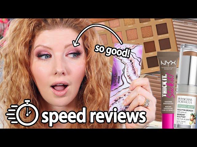 New Makeup I've Been Testing! SPEED REVIEWS