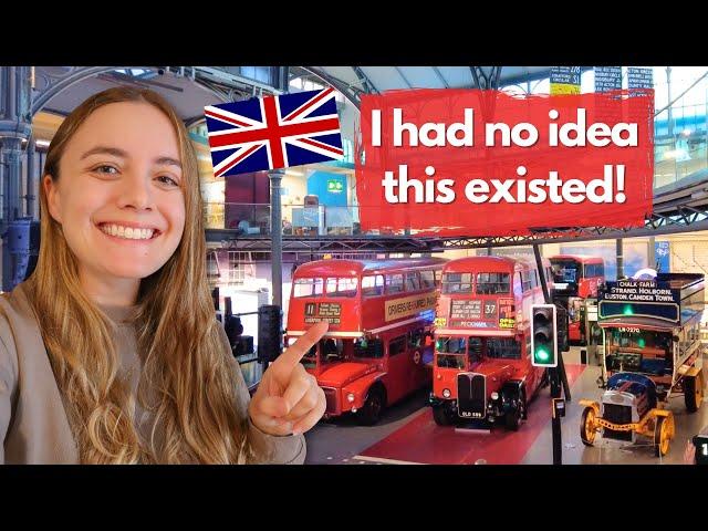 Exploring the London Transport Museum (for the first time)