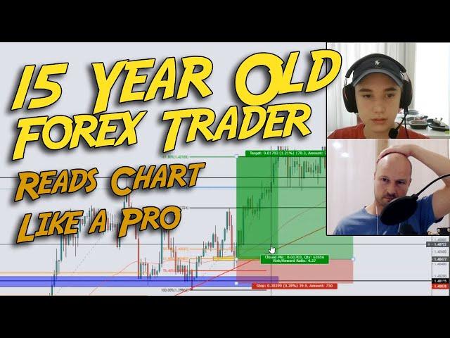 15 Year Old Forex Trader Reads Chart Like a Pro & Reveals His "Golden Zone" Trading System