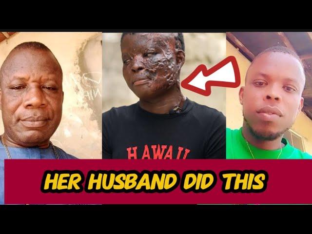 Her husband did this