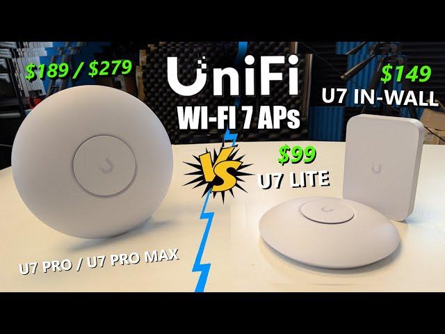 UniFi U7 Lite and U7 In-Wall Review - Better/Worse than a U7 Pro AP?