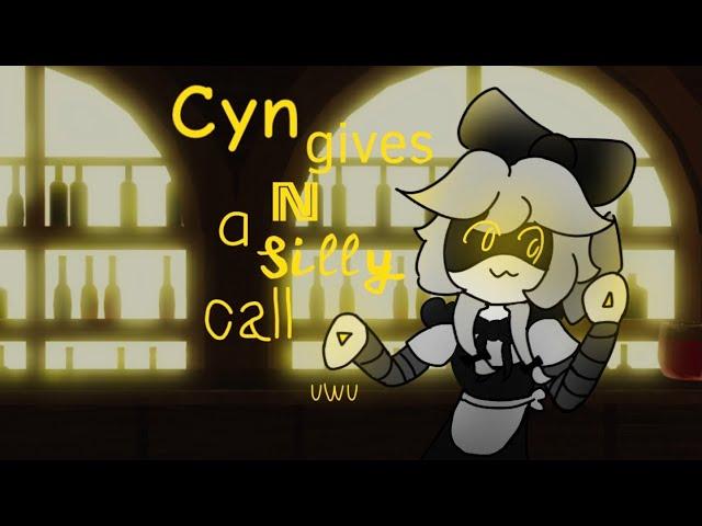 Cyn gives N a call! Ft. @Latte.x. | Murder Drones | (Crap-posting)