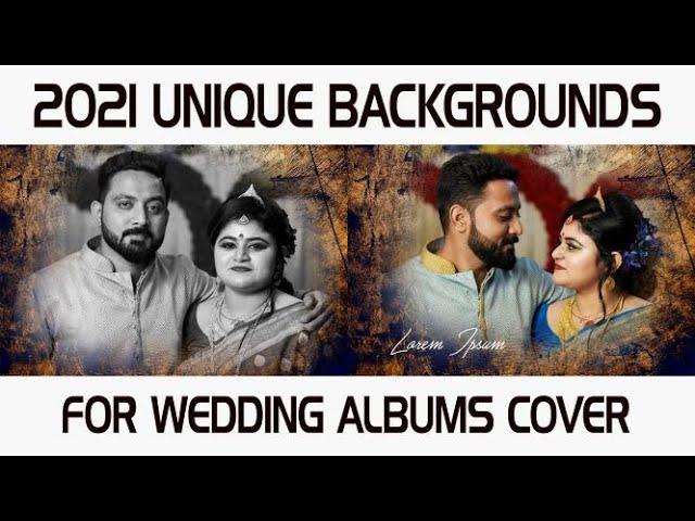 2021 unique backgrounds for wedding album cover free Downloads | paridhi artography