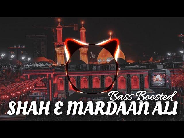 Shah E Mardan E Ali | Bass Boosted Remix | Nusrat Fateh Ali Khan Qawwali | Dj Shoaib Mixing