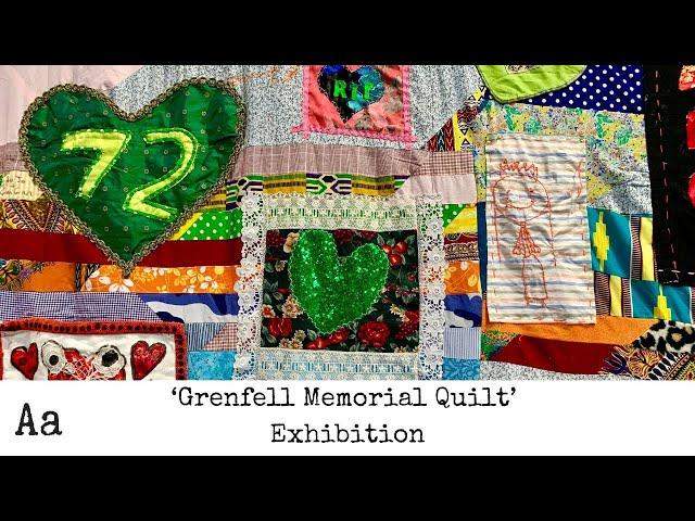 Grenfell Memorial Quilt | Grenfell Tower Grief & Protest Textile Project