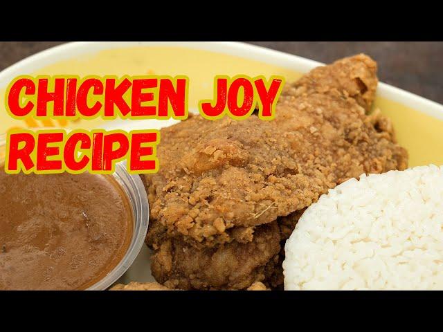 EASY CHICKEN JOY AT HOME