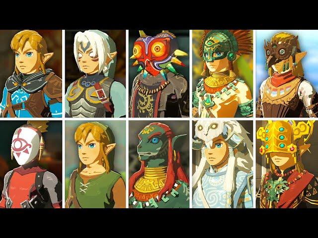 Zelda Tears of the Kingdom - All 136 Armor Sets & Where to Get Them