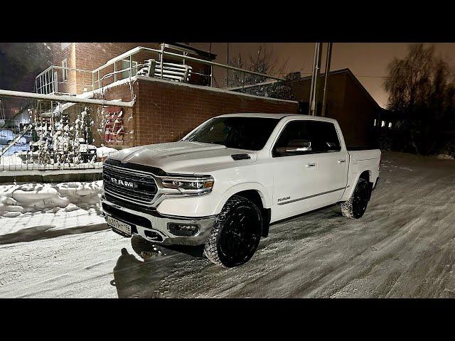 Установка глушителя BORLA TOURING на RAM 1500