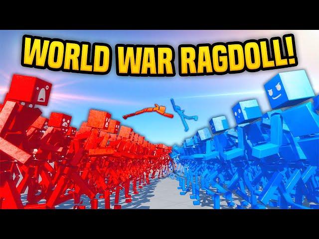 WORLD WAR RAGDOLL - Fun With Ragdolls: The Game 2.0 (Funny Moments)