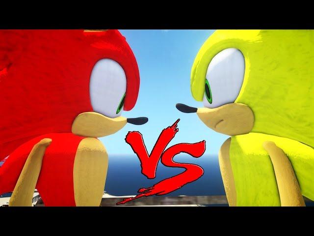 SONIC VS SONIC - Fire Sonic vs Super Sonic
