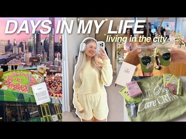 DAYS IN MY LIFE (vlog)  | AFL GF Party, Cleaning, PR Event, Haul, Etc! | Melbourne, Australia 