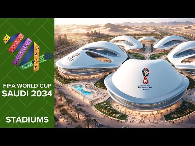 SAUDI ARABIA'S 2034 World Cup Stadiums EXPOSED