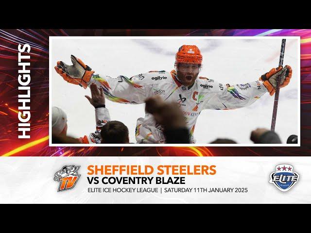 Sheffield Steelers v Coventry Blaze 11th January 2025