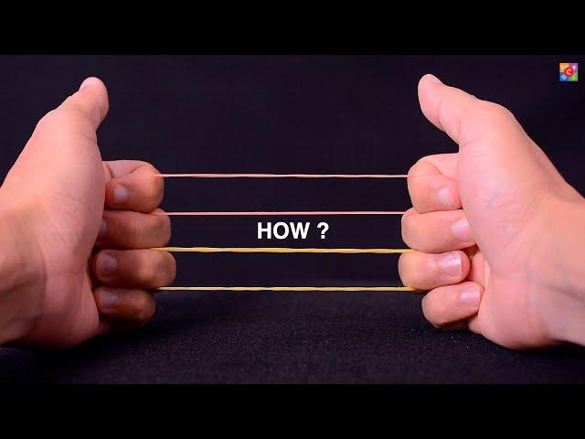 10 EASY RUBBER BAND MAGIC TRICKS THAT WILL IMPRESS YOUR FAMILY