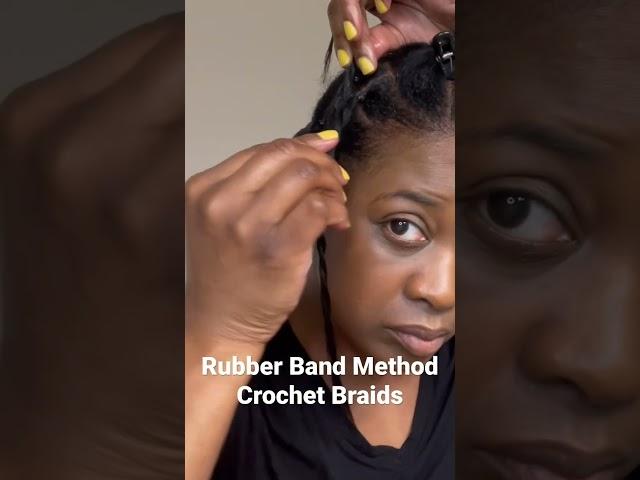 Rubber Band Method Crochet Braids