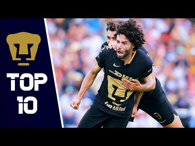 Top 10 | Mejores Goles de Pumas en 2023