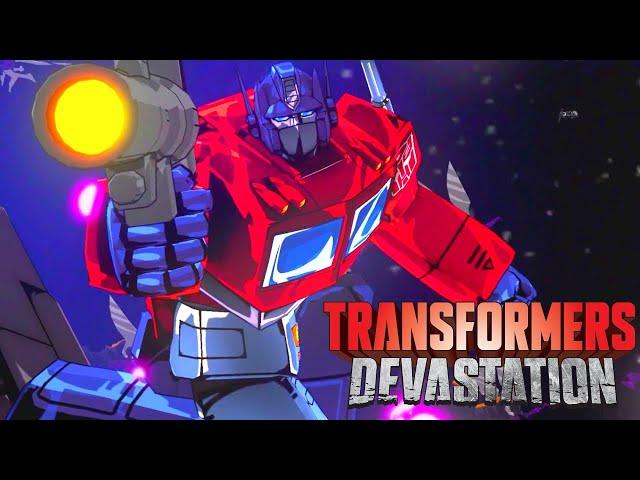 Transformers Devastation - Full Game Walkthrough