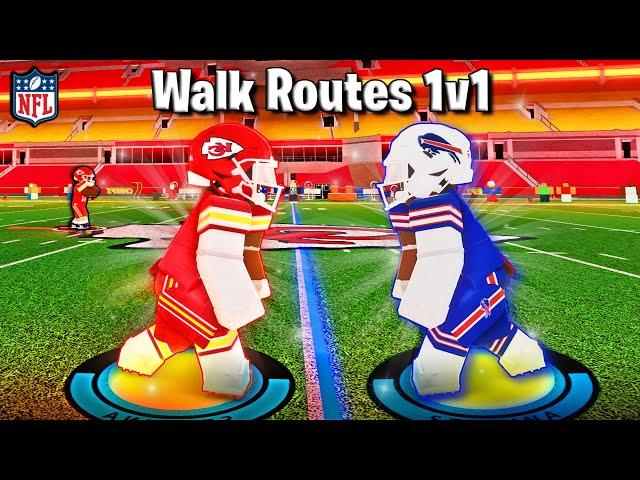 I Did Walk Routes 1v1 In NFL Universe Football And It Got INTENSE!