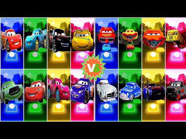 McQueen Car All Video Megamix Lighting McQueen EaterMcQueen Red Car  Tiles Hop EDM Rush Gameplay