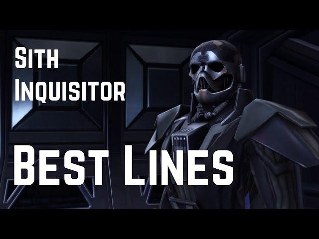 Sith Inquisitor: Best Lines and Funny Moments | Star Wars: The Old Republic