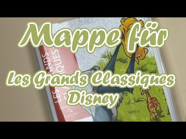 Les Grands Classiques Disney || Malbuch || Mappe