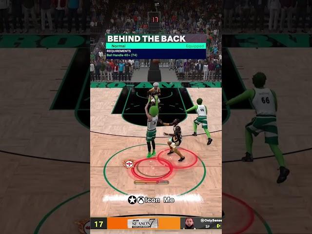 NBA 2K25 Animation Comparison: Kawhi Leonard vs. Normal Behind the Back #shorts