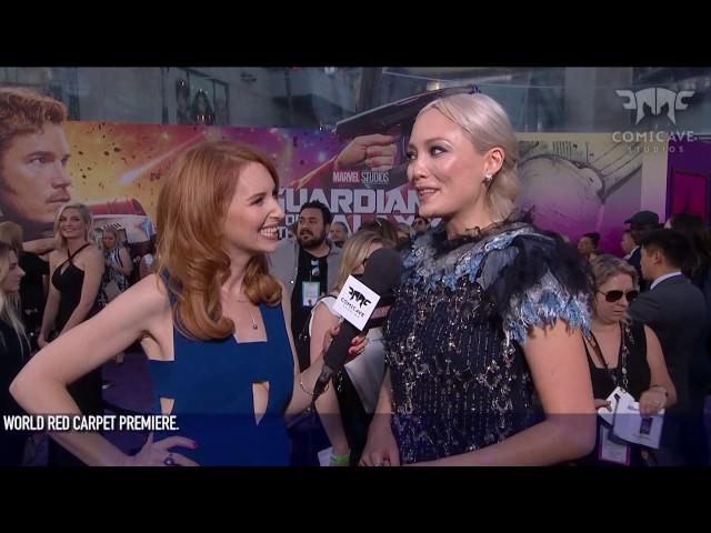 Pom Klementieff On Joining the Team at the Guardians of the Galaxy Vol. 2 Red Carpet Premiere