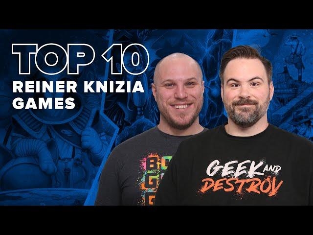 Top 10 Reiner Knizia Games - BGG Top 10 w/ The Brothers Murph