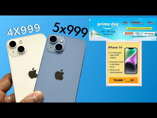 iPhone 14, 14 Plus Crazy Price Drop? Amazon Prime Day Sale! (HINDI)