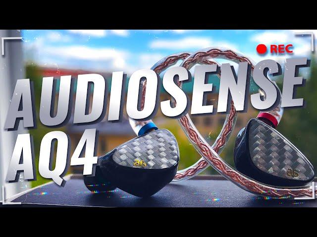 AUDIOSENSE AQ4 обзор наушников  - Шикарное звучание.