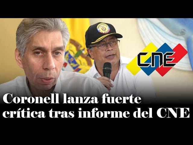 "SE EQUIVOCAN" CONTUNDENTE afirmación de Coronell tras revelar informe de CNE sobre campaña Petro