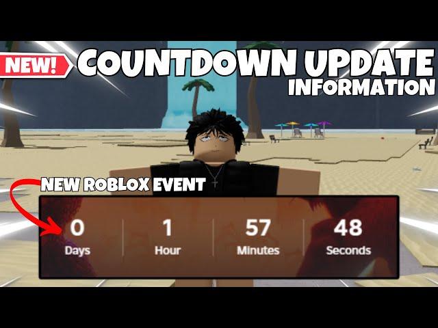 The Strongest Battlegrounds COUNTDOWN UPDATE INFORMATION + THE HAUNT COUNTDOWN WILL BE THE UPDATE?