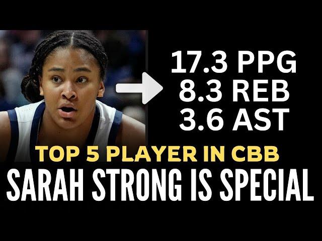 Why Sarah Strong Is Having A Historic Freshman Season